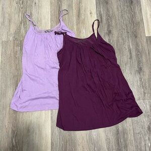 Victoria’s Secret - 2 Bra Tops - Light Purple and Dark Purple SMALL